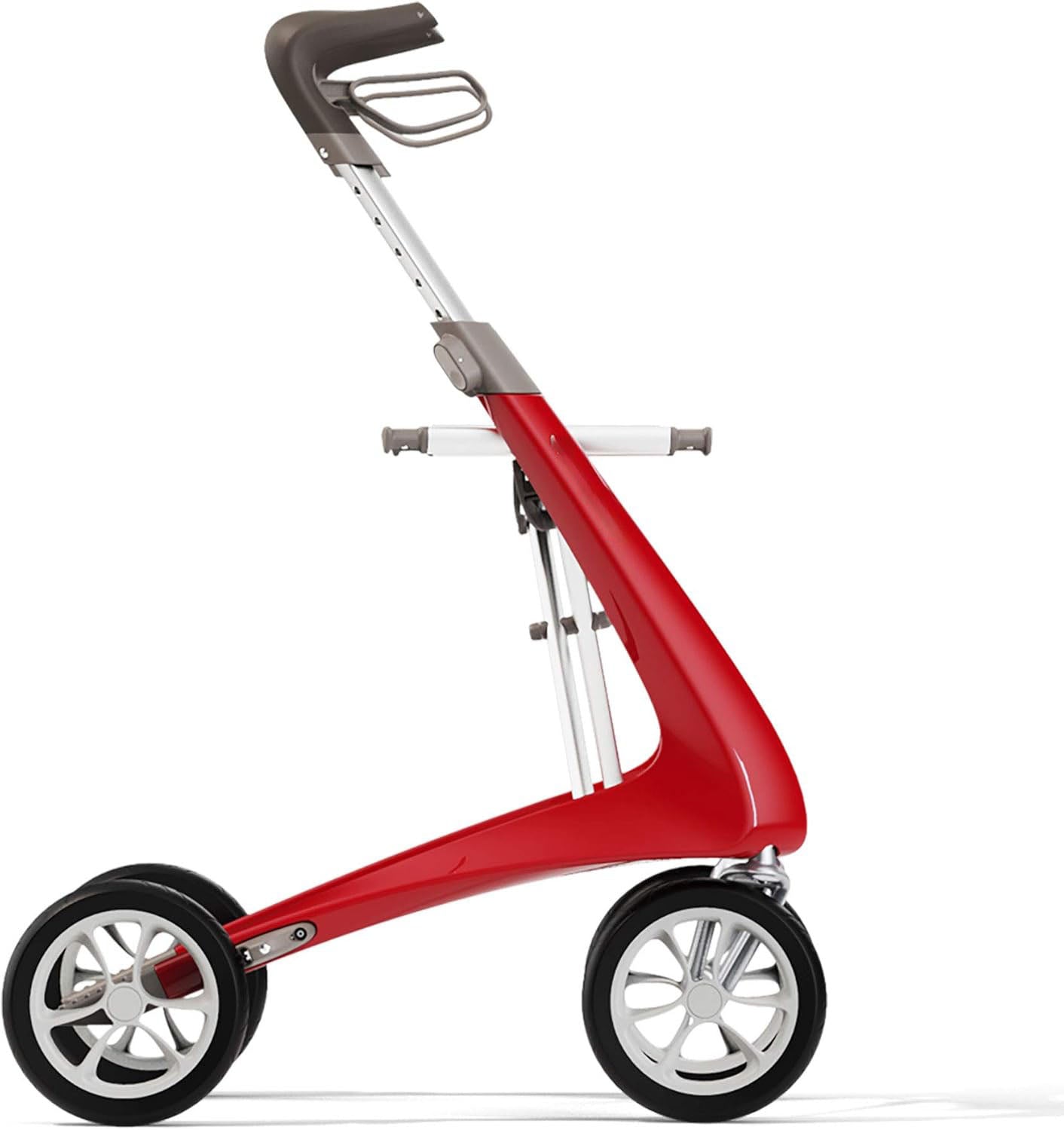 Carbon Ultralight Rollator - World's Lightest Carbon Rollator - Only 10.6 lbs/for Indoor and Outdoor Use/Foldable and Easy to Travel