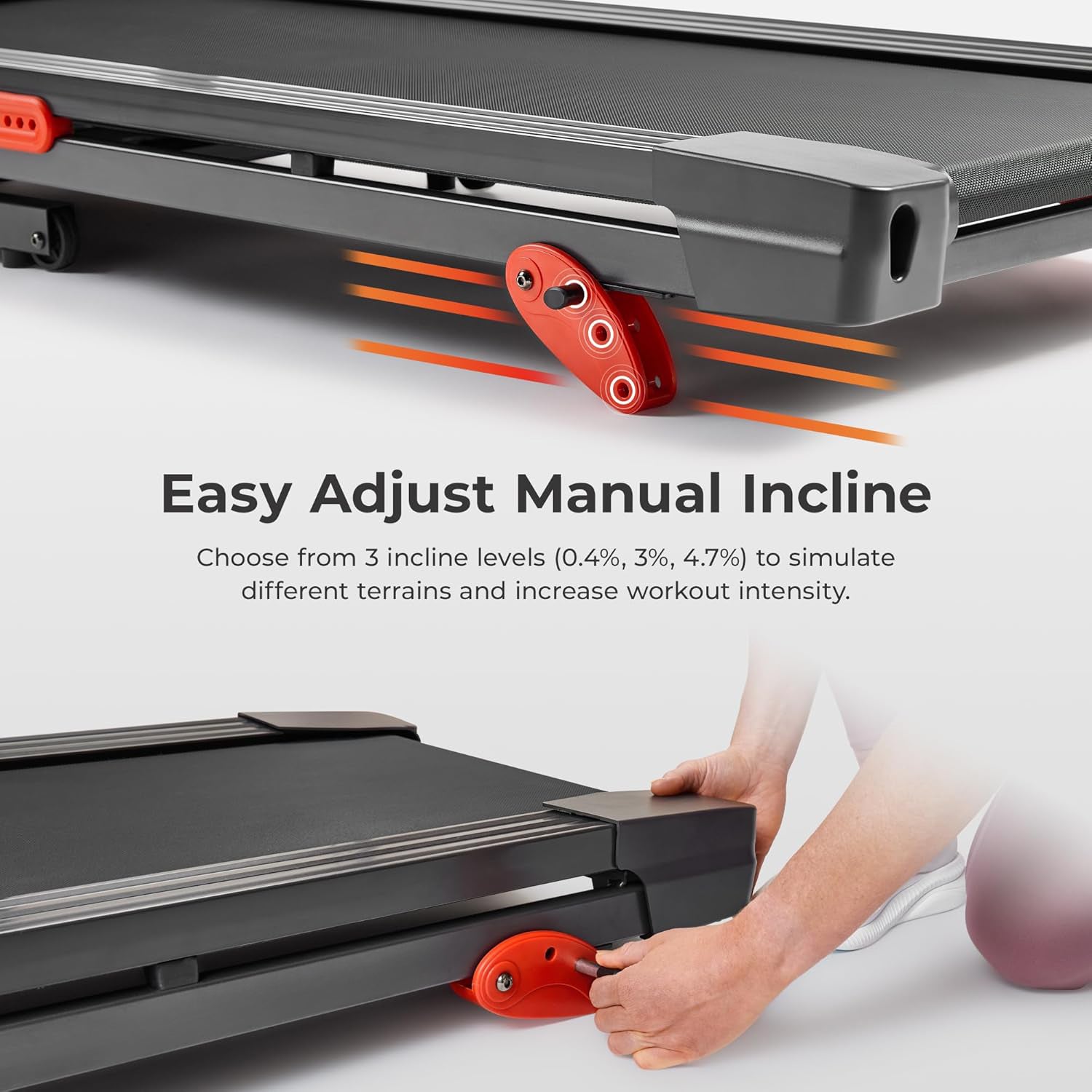 Smart WiFi Treadmills – Compact, Foldable, Portable, Under Desk & Incline Options (Manual & Auto), Brushless Motor, & Bluetooth App, LED Display, Shock Absorption