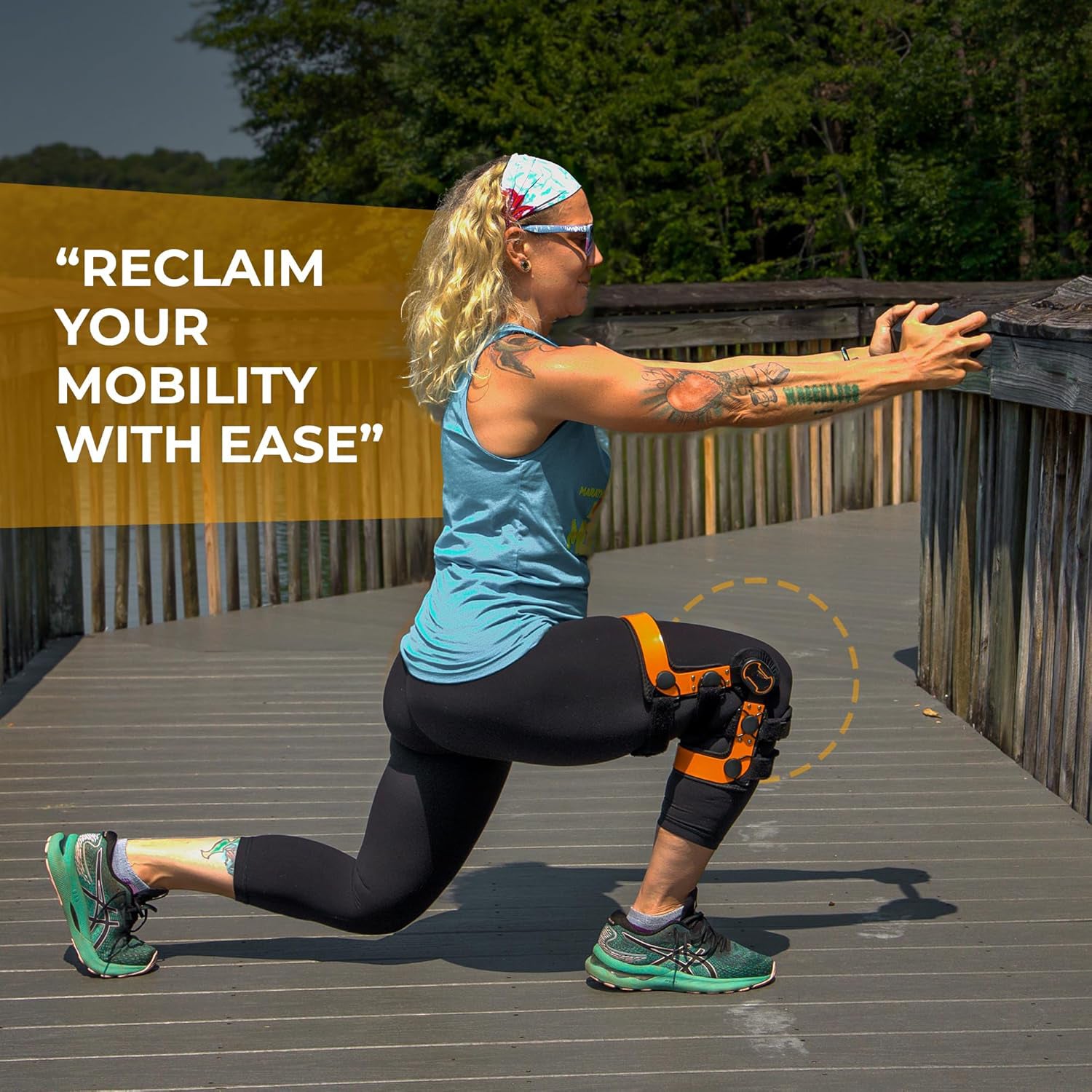 K2 Comfortline Hinged Knee Brace for Men & Women – Knee Support for ACL, MCL, LCL, PCL, Ligament and Sports Injuries