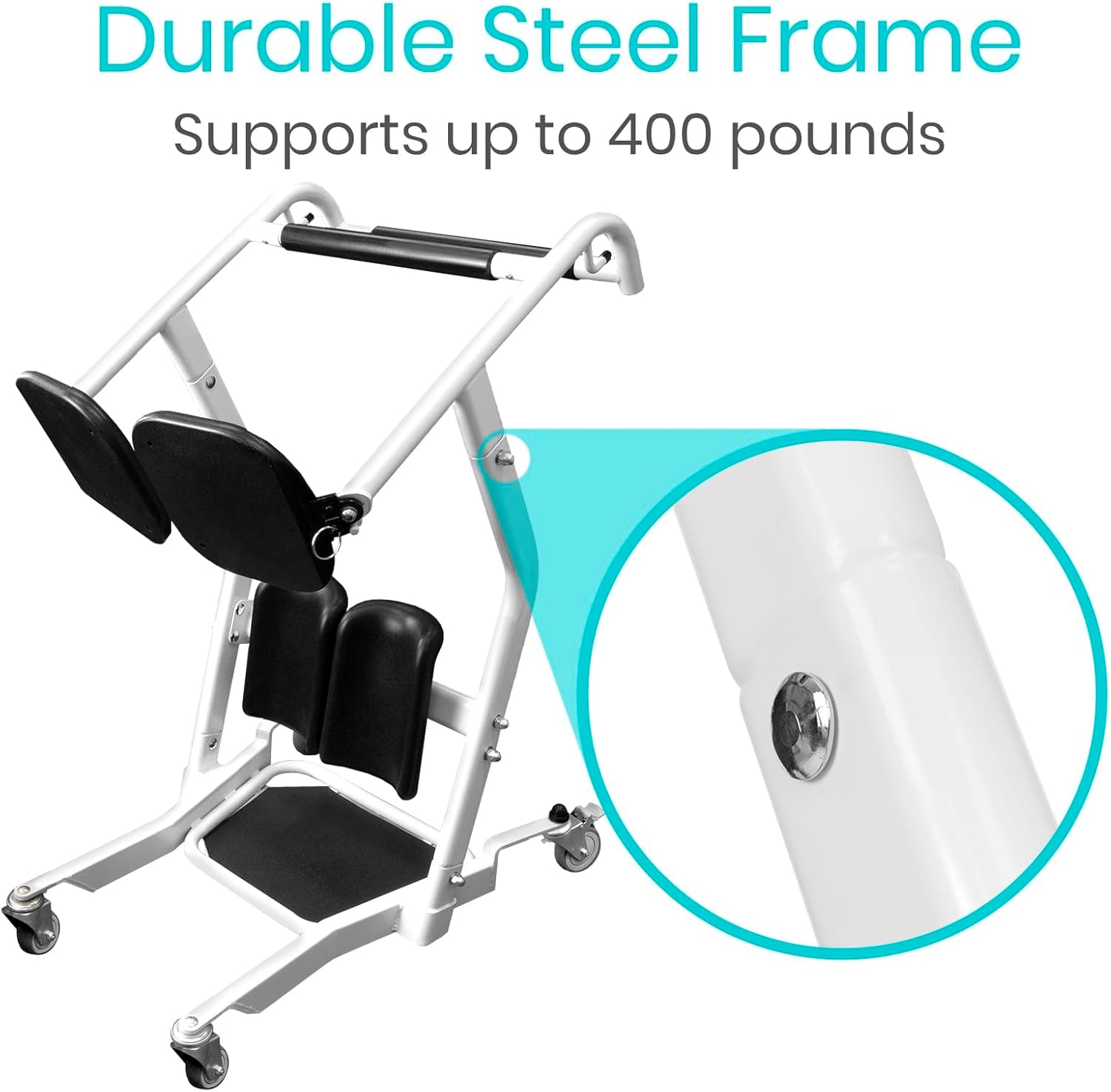 Mobility Sit to Stand Patient Lift for Handicapped - Stand Assist Lift Aid for Home Care Use
