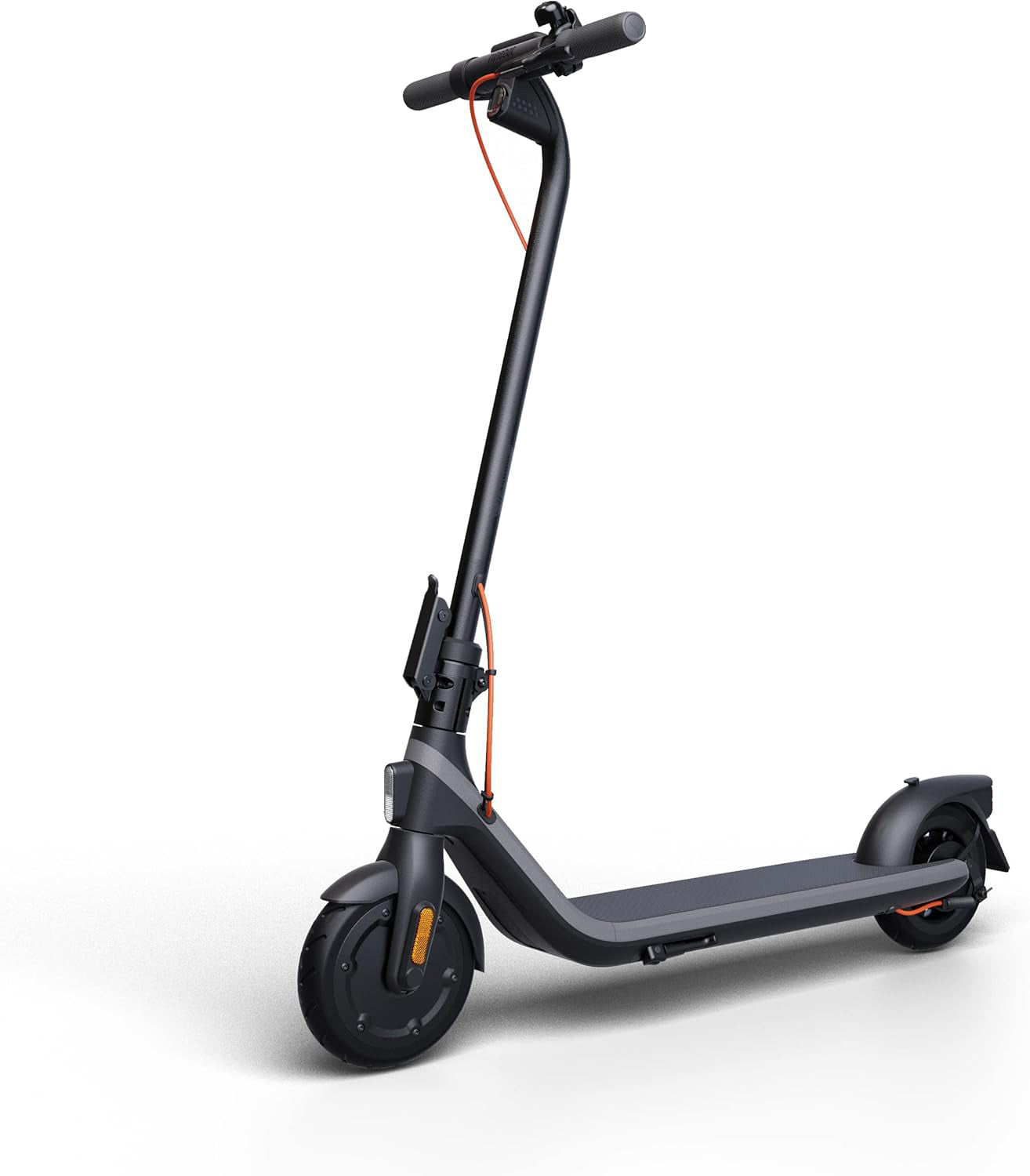 Ninebot Kick Scooter E2/E2 Plus/Pro/ES1L - Powerful Motor, 12.4-15.5 Mph, Cruise Control, Front Suspension (ES1L Only), Portable Electric Scooter for Adults