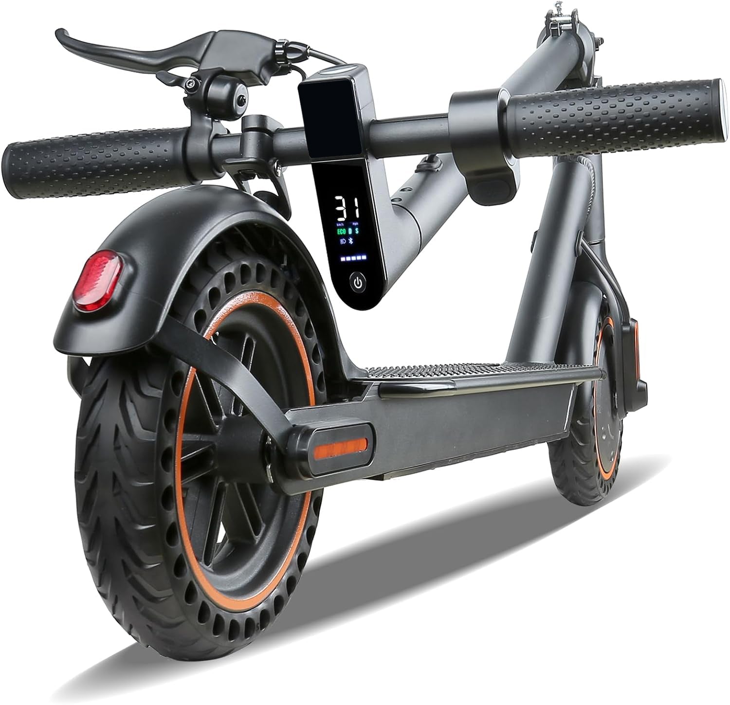 Electric Scooter, 500W Motor, Up to 17-20MPH &19-21 Miles, Commuter Escooter, Foldable E-Scooter for Adults with APP and Dual Braking System Escooter