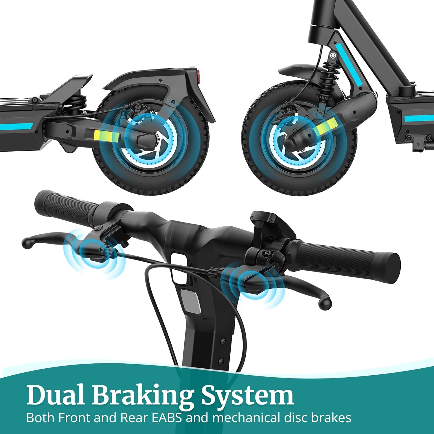G4 Series Electric Scooter for Adults, 500-650W Motor 10"/11" Shock Absorbing Tires, Max 25-45 Miles Long Range 20-38MPH Top Speed, with Electric Code Lock Foldable Commuting Electric Scooter