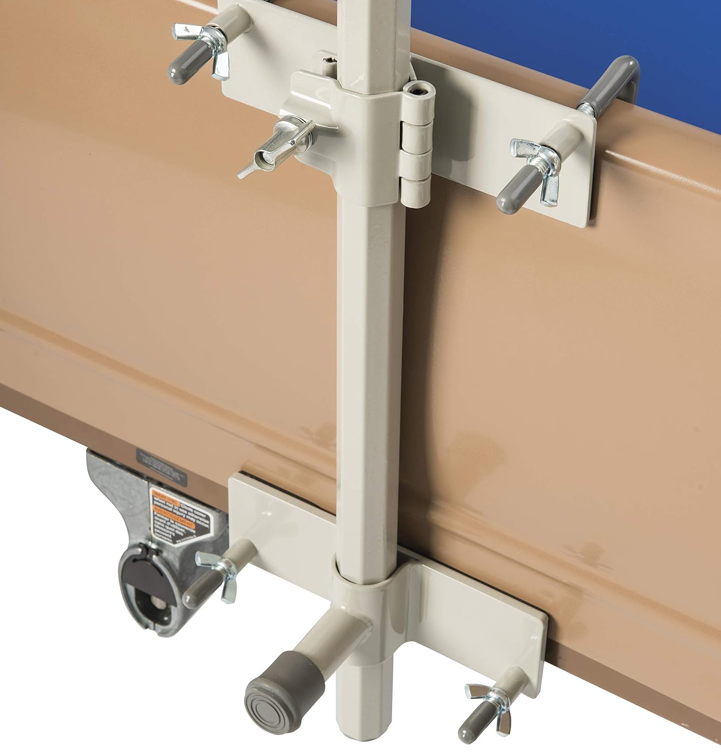 7740A Two-Piece Design Trapeze Bar and Handle, 168 lbs Weight Load LimitG, Grey