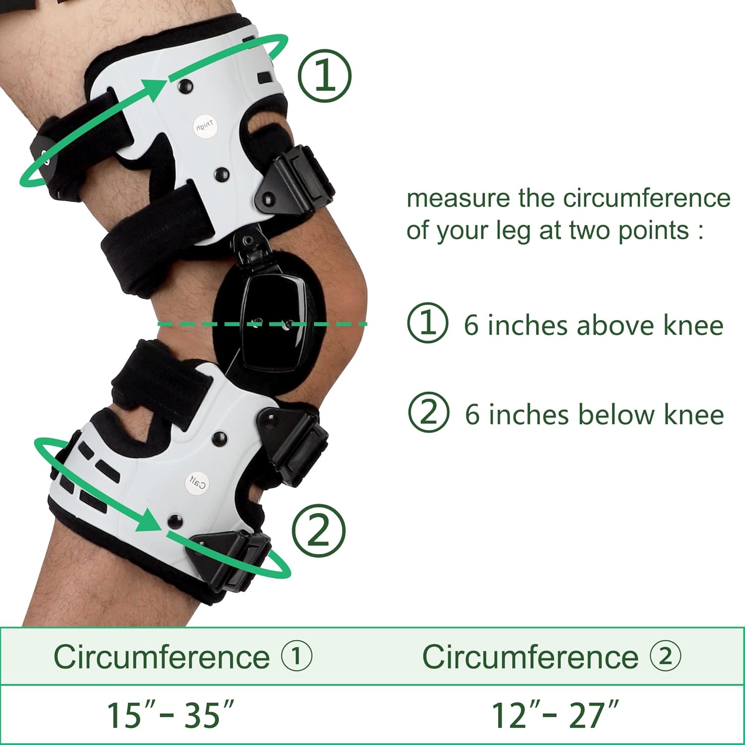 OA Unloader Knee Brace, Support for Arthritis Pain, Osteoarthritis, Cartilage Defect Repair, Avascular Necrosis, Bone on Bone Knee Joint Pain
