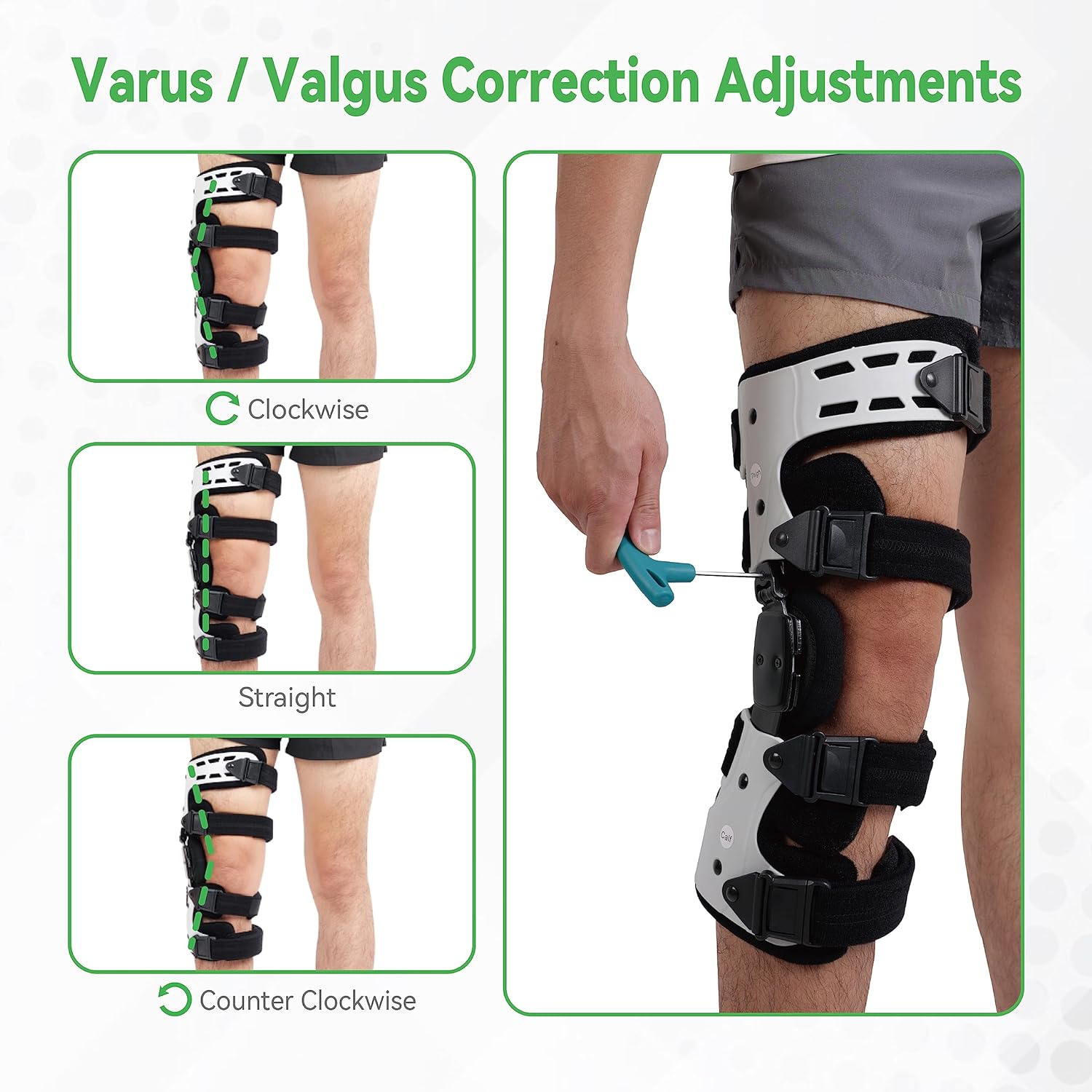 OA Unloader Knee Brace, Support for Arthritis Pain, Osteoarthritis, Cartilage Defect Repair, Avascular Necrosis, Bone on Bone Knee Joint Pain